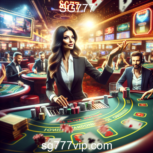 Viva a Experiência do Cassino ao Vivo no SG777